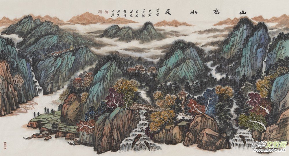 山水從心生,詩(shī)意塑性情——淺談嚴(yán)維佳的山水畫(huà) 山水從心生,詩(shī)意塑性情——淺談嚴(yán)維佳的山水畫(huà)