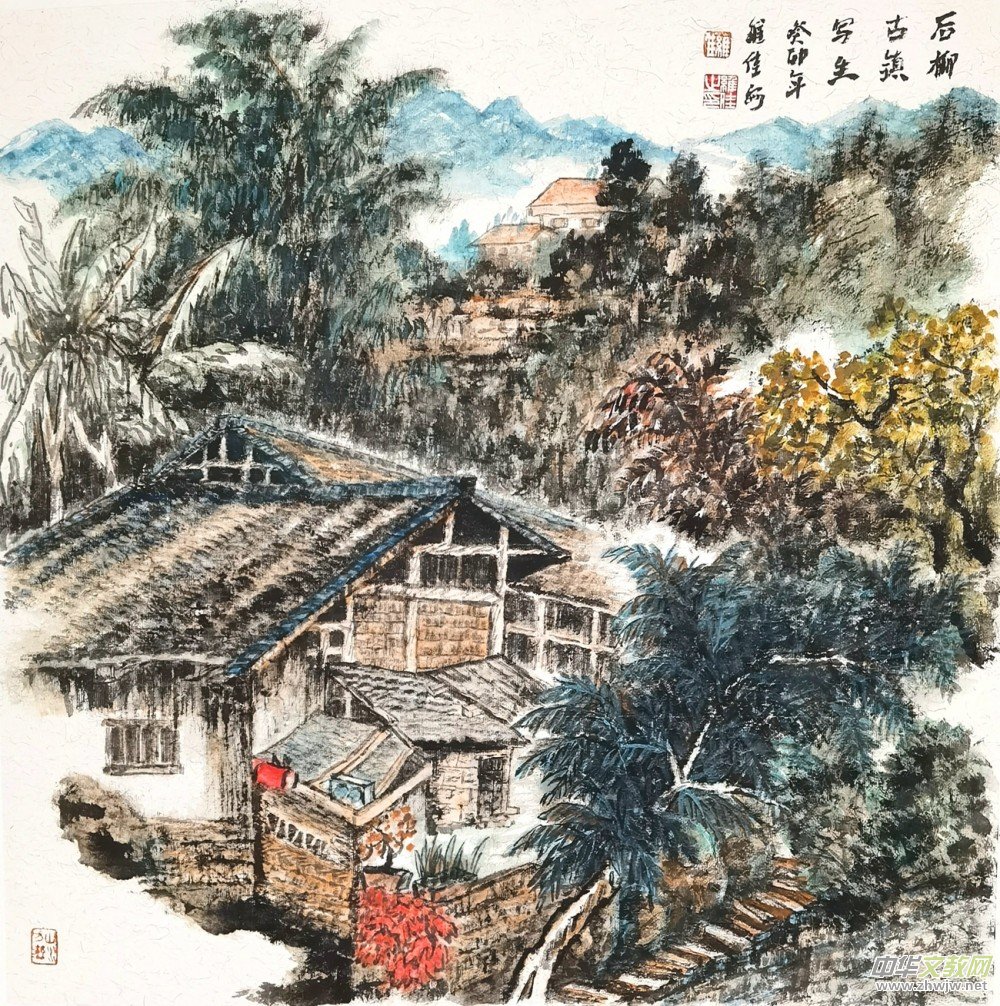 山水從心生,詩(shī)意塑性情——淺談嚴(yán)維佳的山水畫(huà) 山水從心生,詩(shī)意塑性情——淺談嚴(yán)維佳的山水畫(huà)